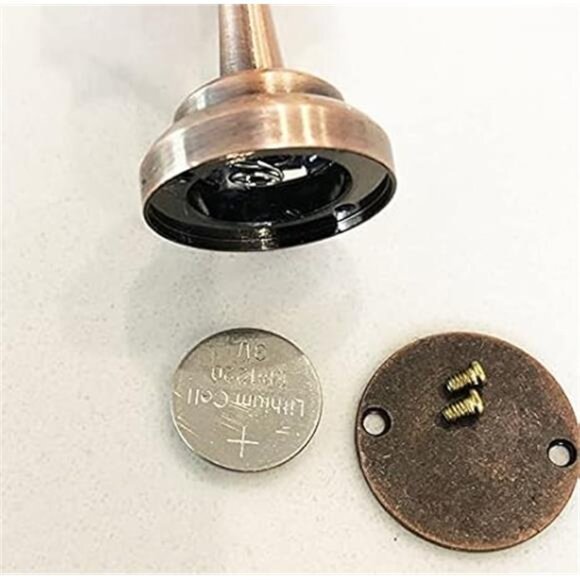 Miniature Dollhouse Table Lamp LED Light Battery Operated Furniture Accessory - Picture 6 of 7